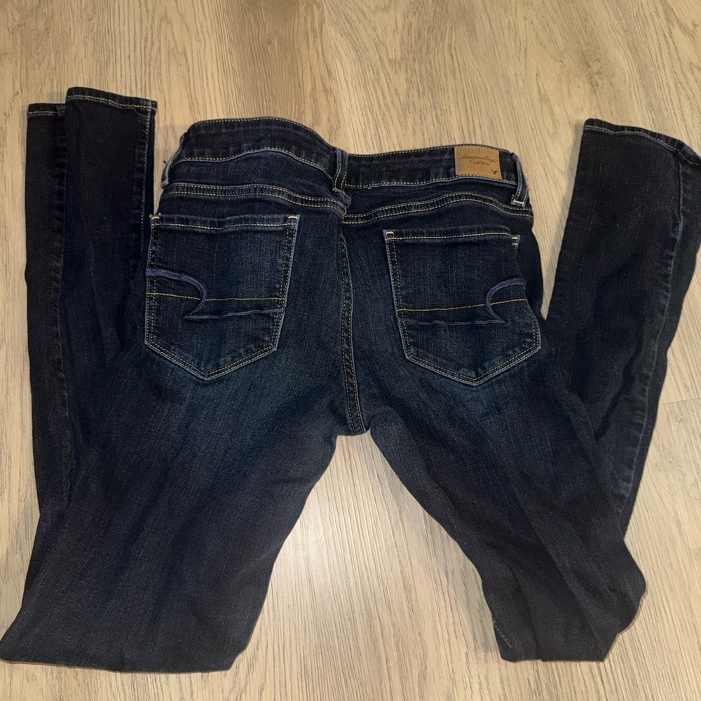 Y2K American eagle skinny dark jeans